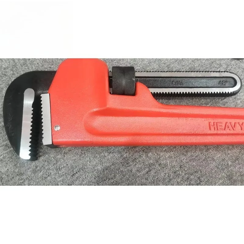 

Стандартный сверхмощный прямой трубный ключ API для оборудования нафтового поля, высокопрочный инструмент для эффективной обработки труб