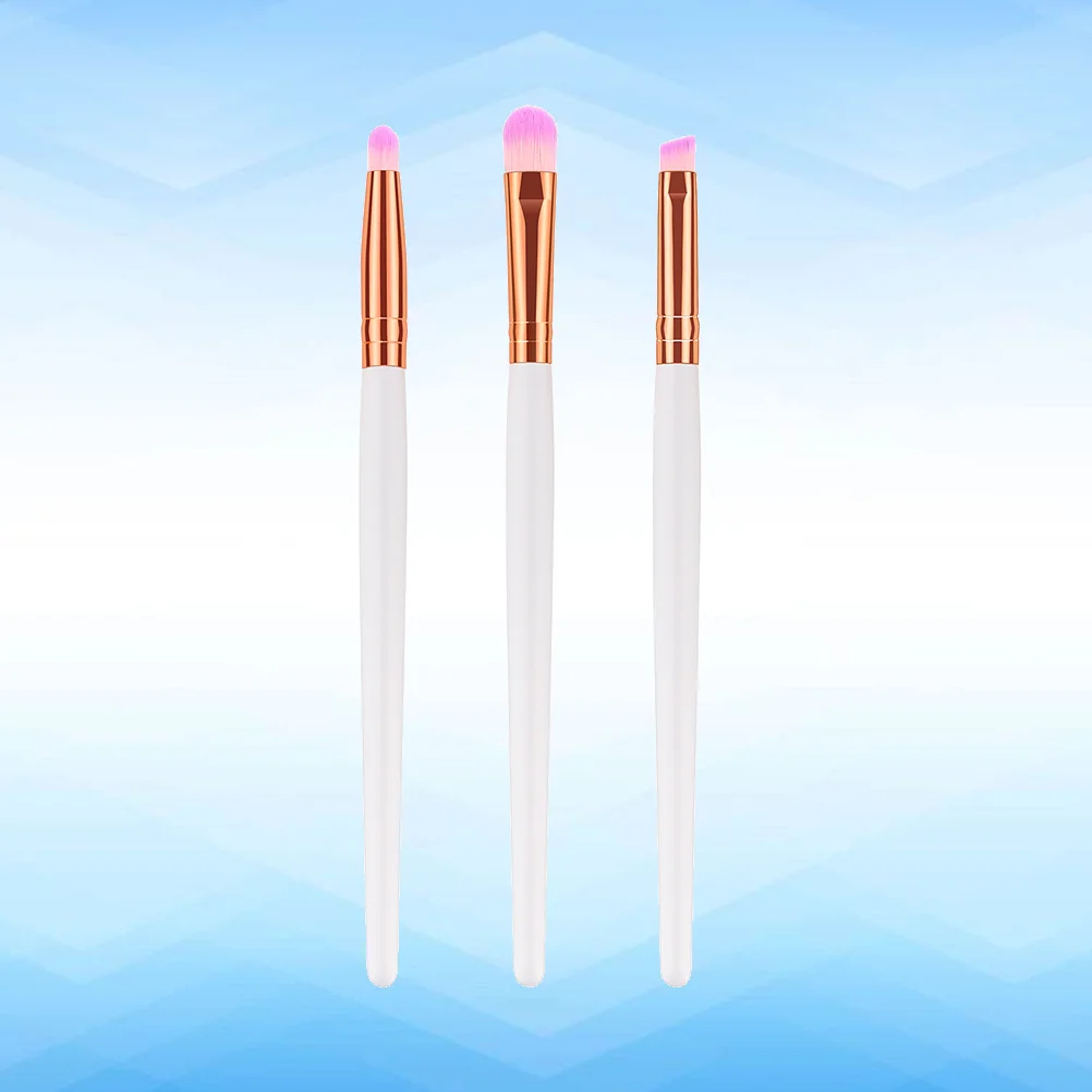 

3Pcs Professional Makeup Brush Set Nylon Bristles Wooden Handle Cosmetics Powder Blush Brushes for Woman Makeup Kit Gift
