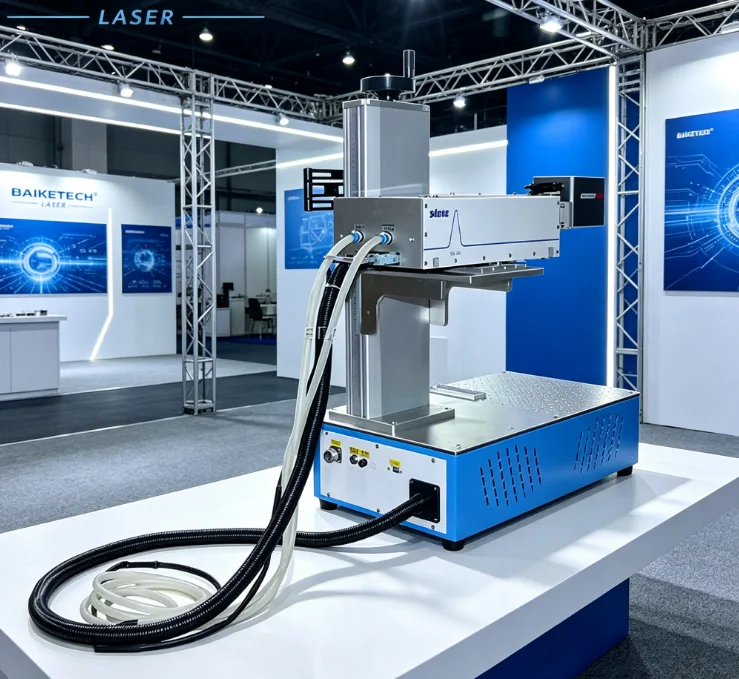 Desktop Air‑Cooled UV Laser Marking Machine Ultraviolet Laser Engraver for Metal Plastic Paper Leather Glass Logo Mark
