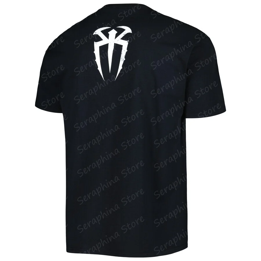 Men's Black Roman Reigns Head Of The Table T-SHIRTS Men Jersey Summer Short Sleeve Children Tee Tops 2024 Fashion Women T-shirt