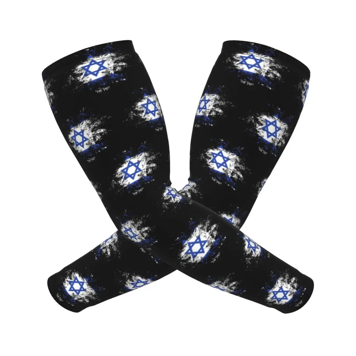 

Израиль, акварель, флаг Израиля, израильский наряд, рукава для мужчин и женщин, защита от солнца и ультрафиолета, накидка для татуировки, спортивное охлаждение, велоспорт