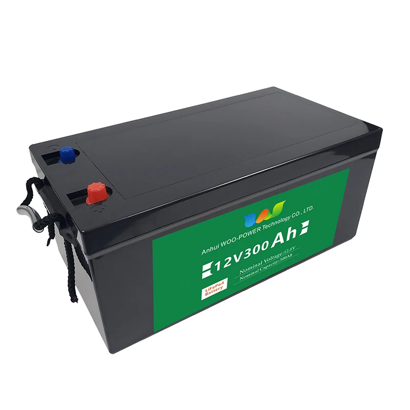 

Deep cycle 12v lifepo4 lithium ion battery 12v 300ah with bms for solar systems