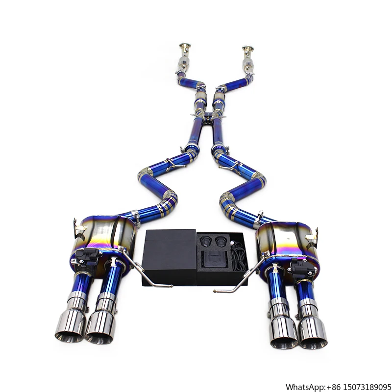 

ODM Valved Catback for M3 E90/E92/E93 V8 4.0L 2008-2013 Titanium X Exhaust Midpipe With Catalyst Front Pipe