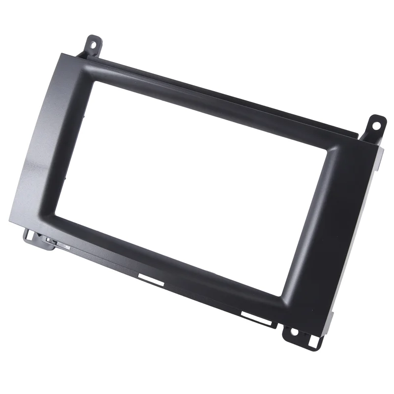 2 Din Radio Fascia For Benz W169 W245 W639 W906 Sprinter B160 B170 B200 Audio Stereo Panel Mounting Dash Trim Frame Parts