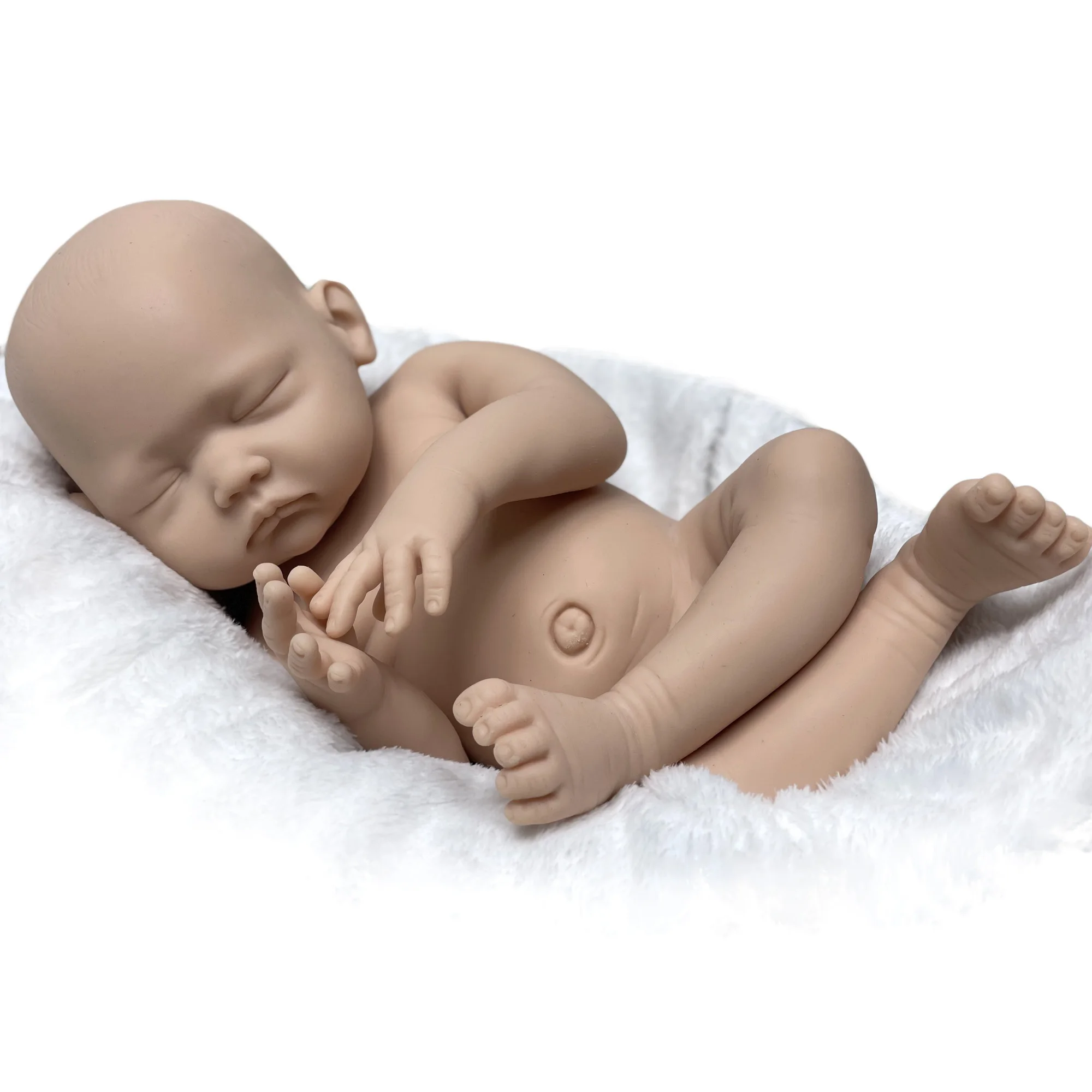 18Inch Full Body Solid Soft Silicone Bebe Reborn Geschilderd Levensechte Reborn Baby Jongen En Meisje Bebe Reborn Corpo De siliconen Inteiro