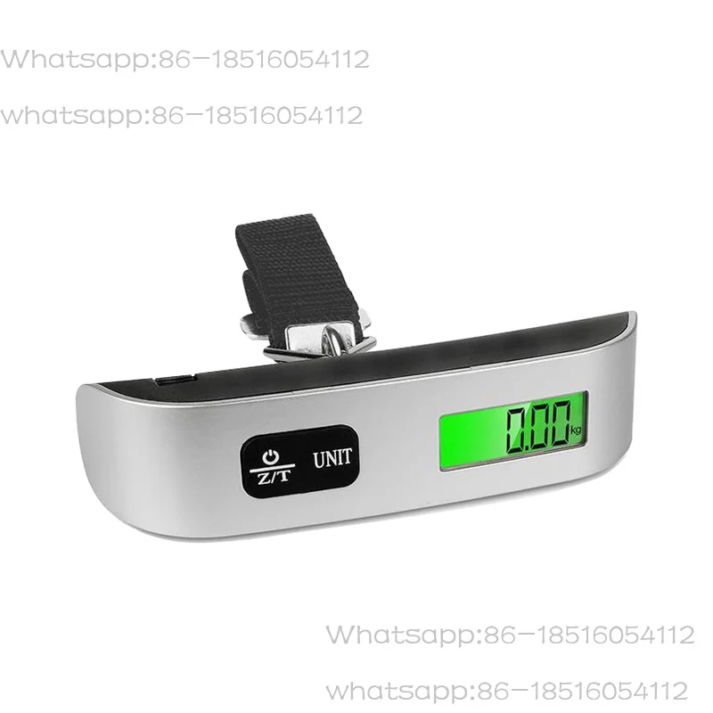 Portable Scale Digital LCD Display 110lb/50kg Electronic Luggage Hanging Suitcase Travel Weighs Baggage Bag Weight Balance Tools