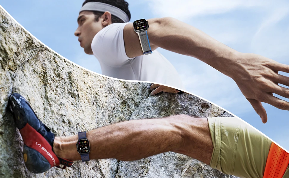 Trail Loop Armband für Apple Watch Ultra 2 49mm 44mm 40 41 45 38mm Nylon Armband/Knöchelarmband iWatch Series 9 8 7 6 SE S10 42mm 4 – Detail 6