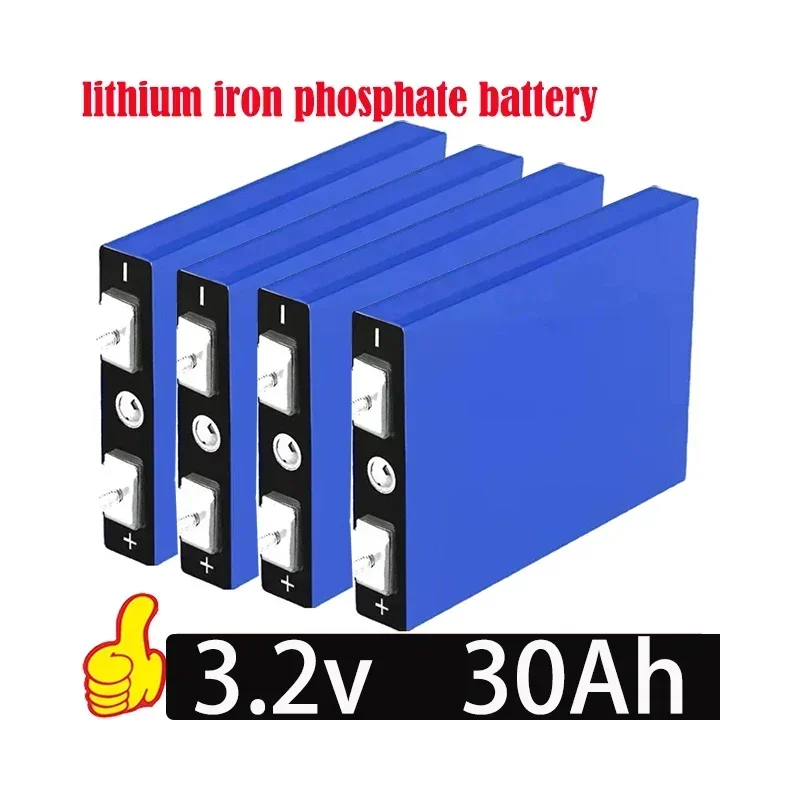 

Brand New 30Ah Large Single Cell Lithium Iron Phosphate Battery, 3.2V Electric Vehicle Lithium Battery Energy Storage Battery