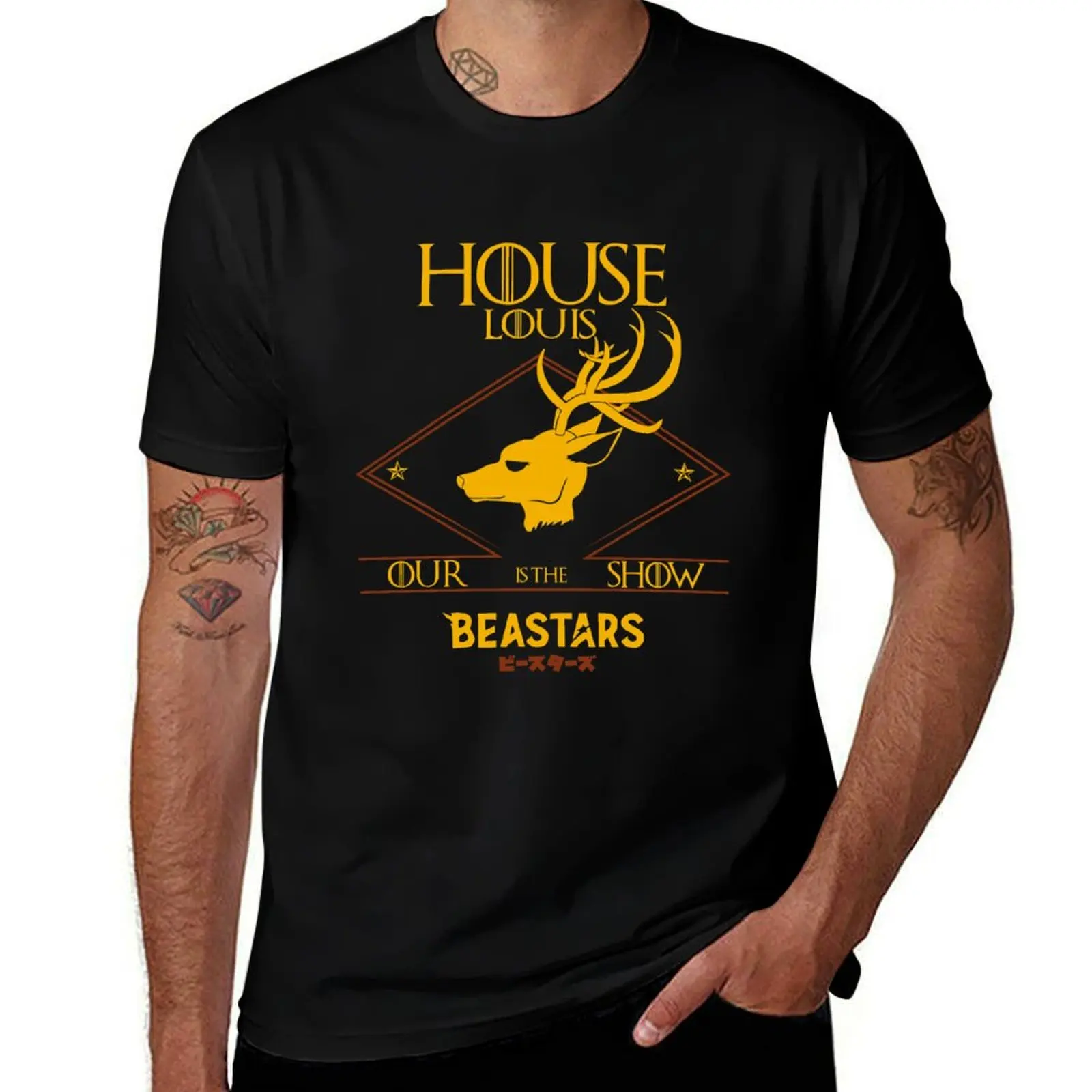 BEASTARS: LOUIS T-Shirt quick drying summer top mens t shirt