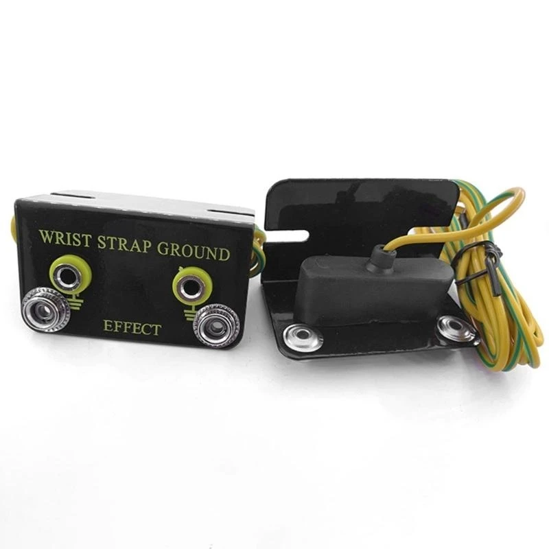 

652F Delicate L Shaped Static Grounding Outlet Mounting Option Reliable ESD Protections for Electronic Repair Stations