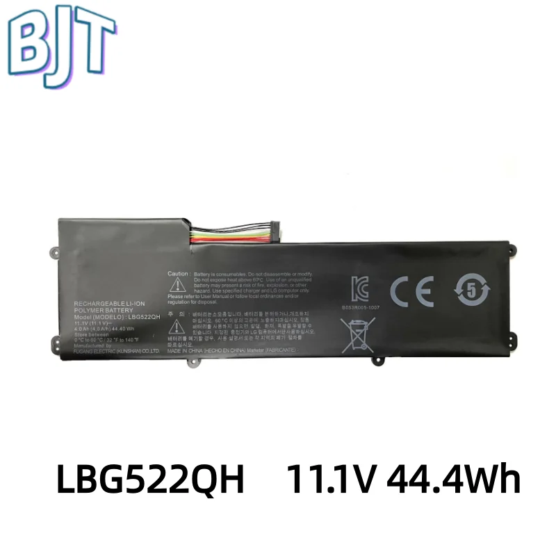 

6 ячеек, новый аккумулятор для ноутбука LBG522QH, 11,1 В, 44,40 Втч, 4000 мАч для ультрабука LG XNOTE Z360 Z360-GH60K Z350-GE30KB Full HD