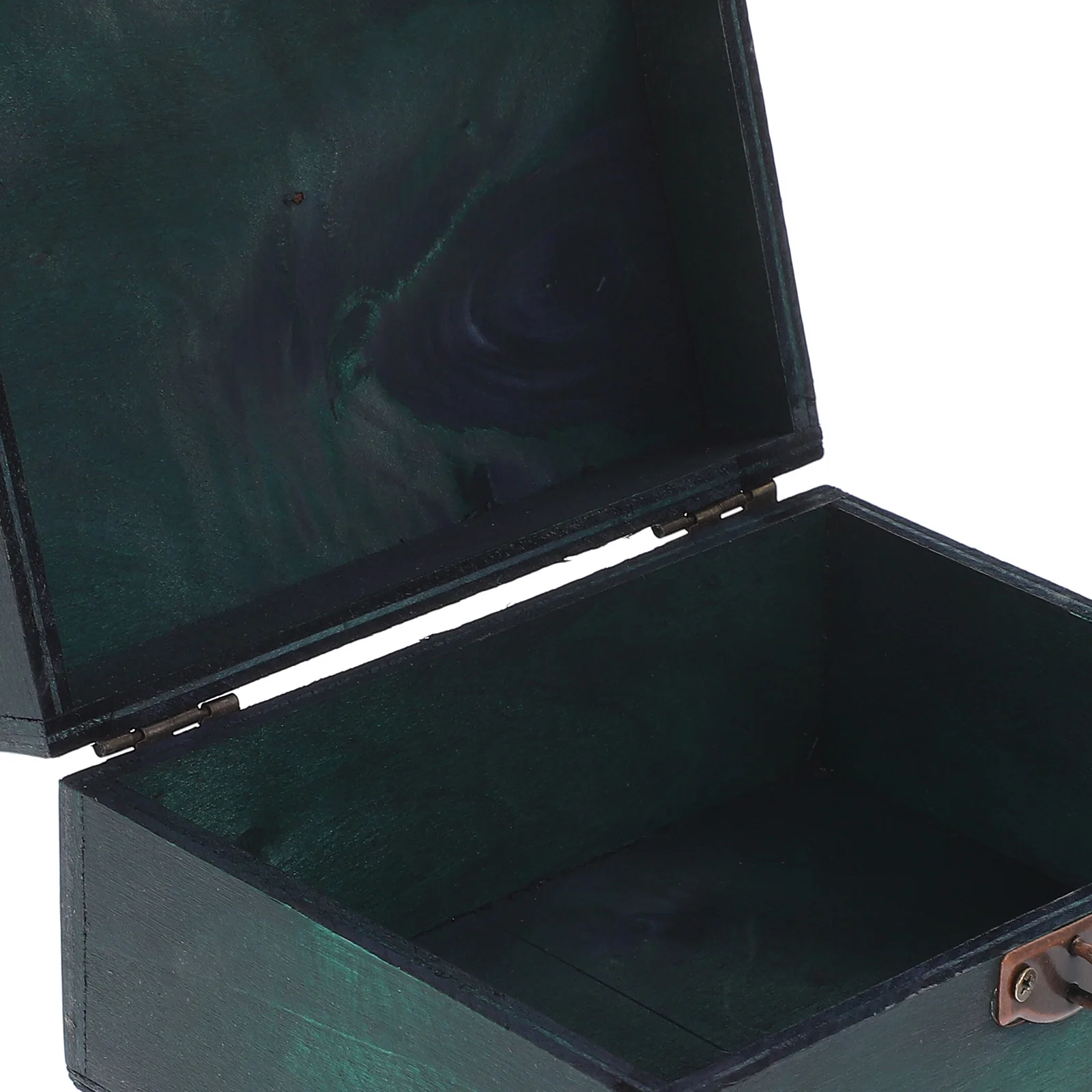 

Small Vintage Wood Jewelry Box Storage Organizer Lockable Treasure Chest Decorative Trinket Case Jewelry Box Sundries Organizer