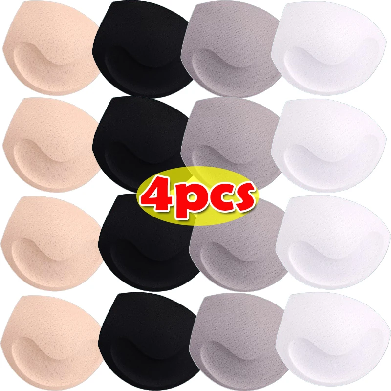 

2/4pcs Bra Pads Soft Sponge Women's Irregular Bra Pad Sport Bra Bikini Pads Yoga Swimsuit Bralettes Nursing Inserts Accessories