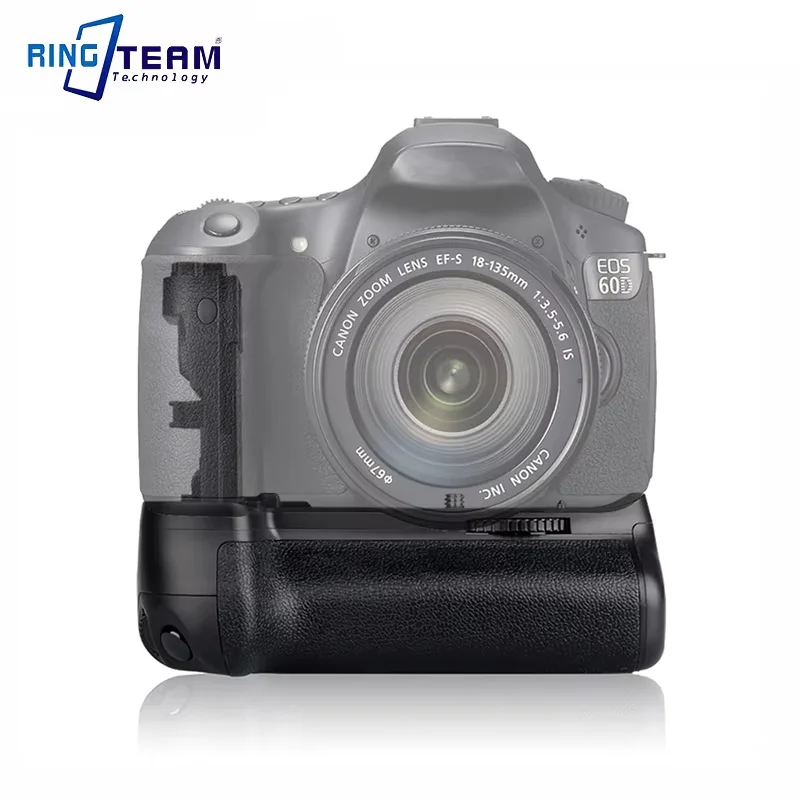 Z pilotem zdalnego sterowania Uchwyt baterii BG-E9 do aparatu cyfrowego Canon EOS 60D 60DA BG-E9H BG-60D Uchwyt pionowy