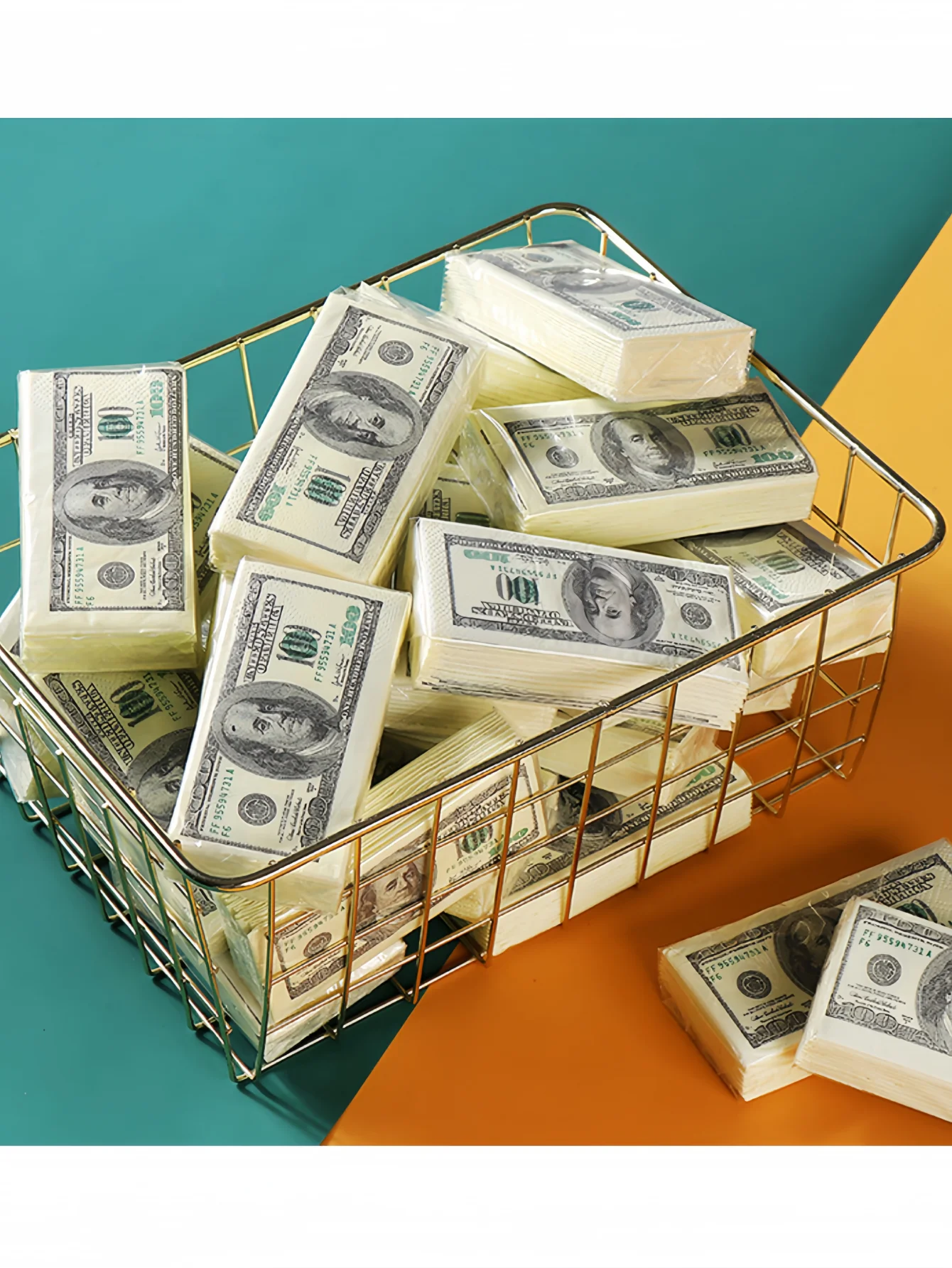 Портативные носовые платки и салфетки с цветным узором — 3-слойная салфетка, компактная карманная упаковка, подходят для ежедневного использования и незаменимого использования.