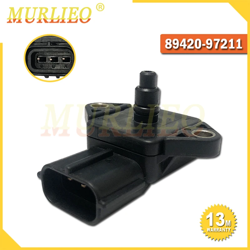 

89420-97211 MAP Manifold Absolute Pressure Sensor For Toyota Camry Solara 2.2L 1997-2001 079800-7120 8942097211 0798007120