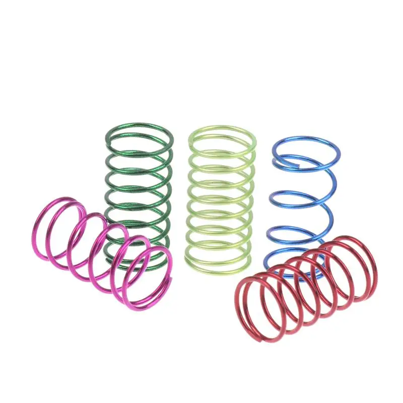 

5 Pairs 1/10 Scale RC Car Universal 10pcs Colorful Shock Absorber Spring Model Hobby Drift On Road Racing