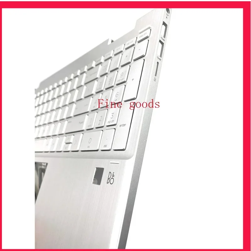 New For HP 15-ER 15-ER0051NR 15-ER0056CL Palmrest Backlit Keyboard & Fingerprint M45130-001