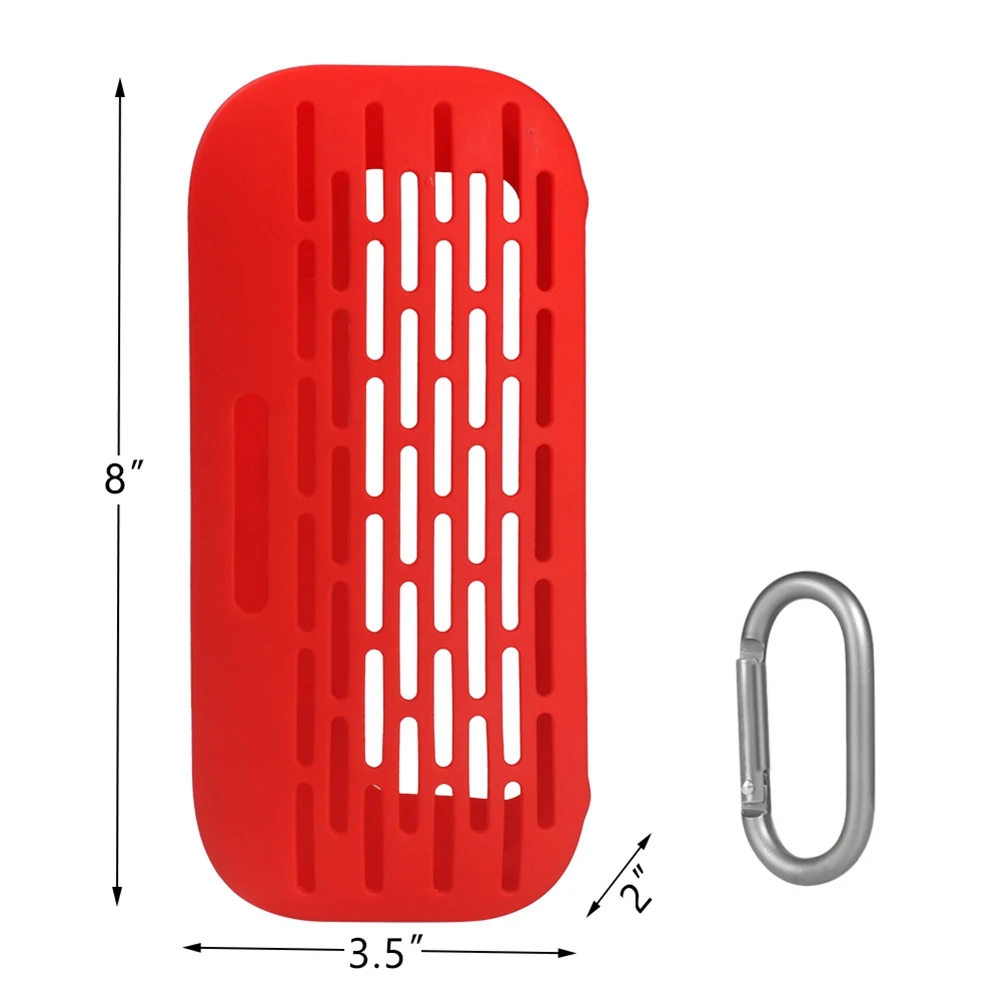 

Efficient Silicone Soft Case for-Bose Soundlink Flex Speaker, Red