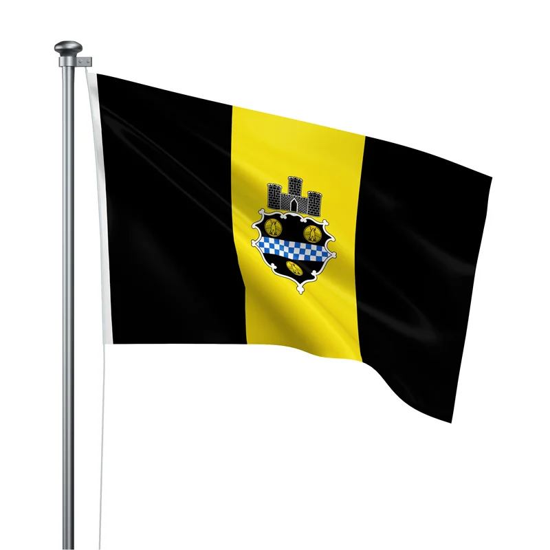 Aertemisi 5' x 3' Pittsburgh Pennsylvania Flag Banner 150cm x 90cm