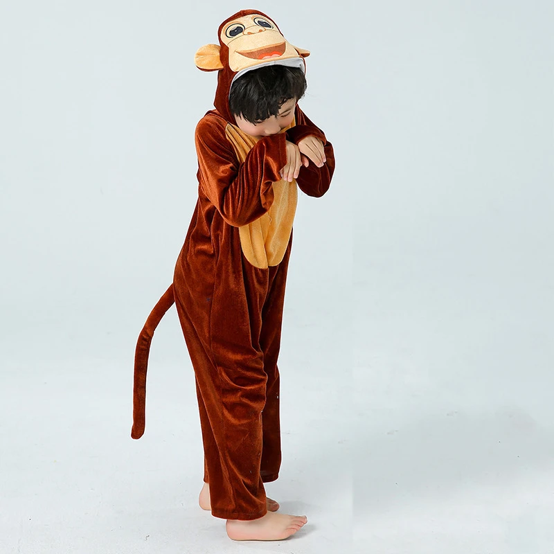 

Chinese Zodiac Performance Costumes Children Animal Performance Costumes for Children Day Kindergarten Tiger Rabbit Monkey Dog