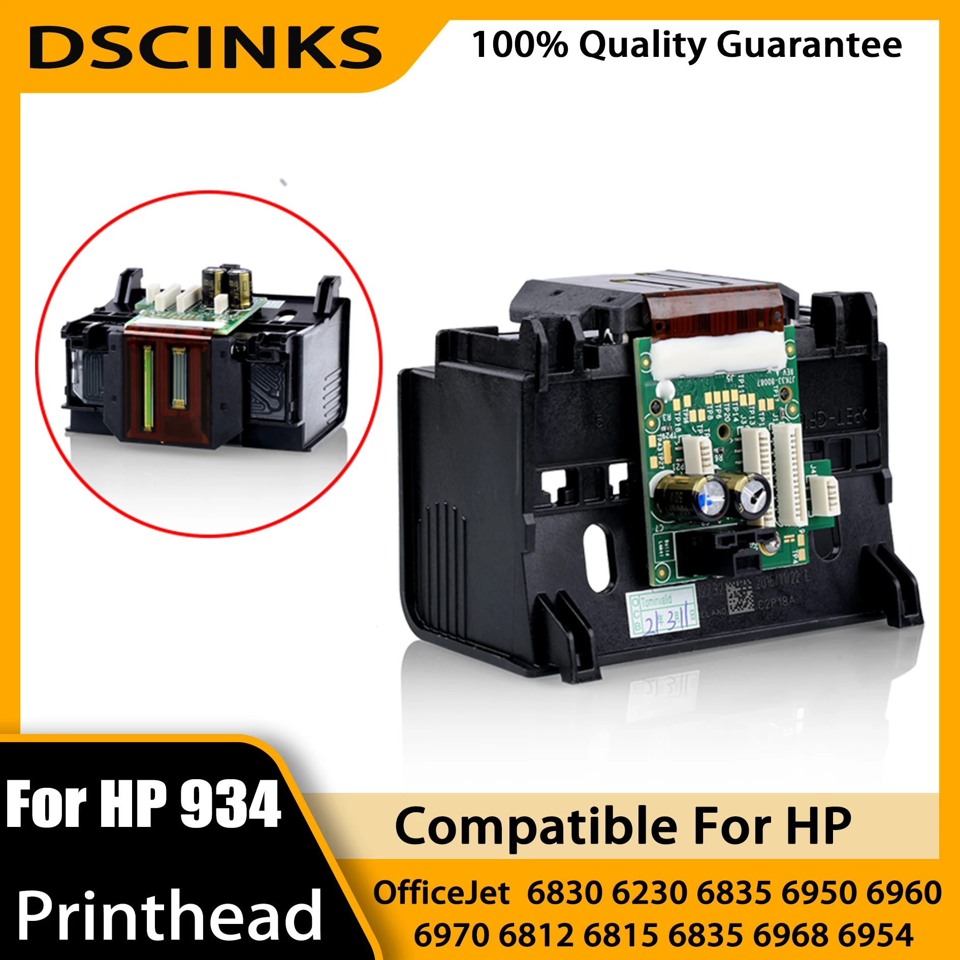 

For HP 934 935 Printhead Replacement for HP OfficeJet 6830 6230 6835 6950 6960 6970 6812 6815 6835 6968 6954 Printer