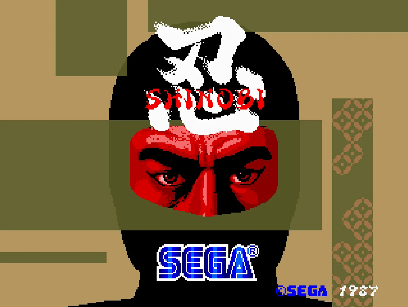 shinobi neogeo mvs arcade game cartridge