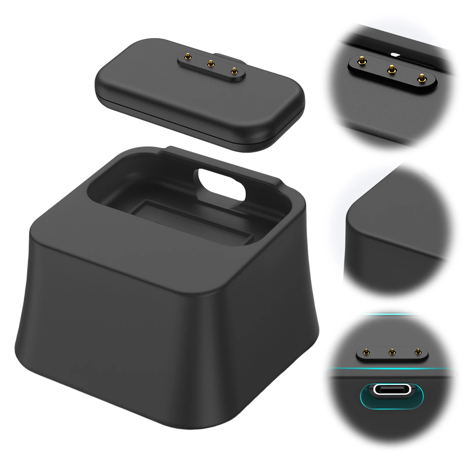 Silicone Magnetic Charger Dock for Steam Controller 2 Quick Charge Docks Magnetic Adsorption Stand for Business Trip