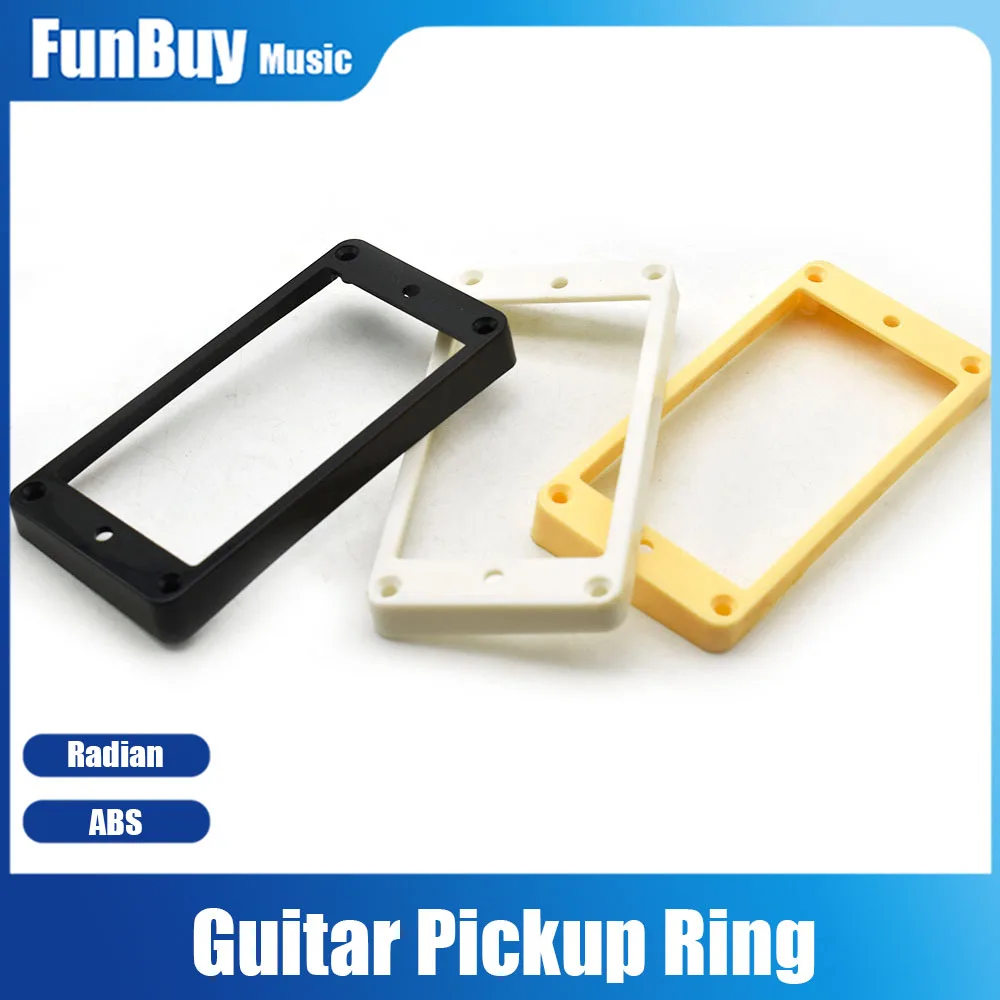 2pcs Radian Plastic Humbucker Pickup Frame Mounting Ring Accessory 7*9mm for LP Electric Guitar Dropshipping