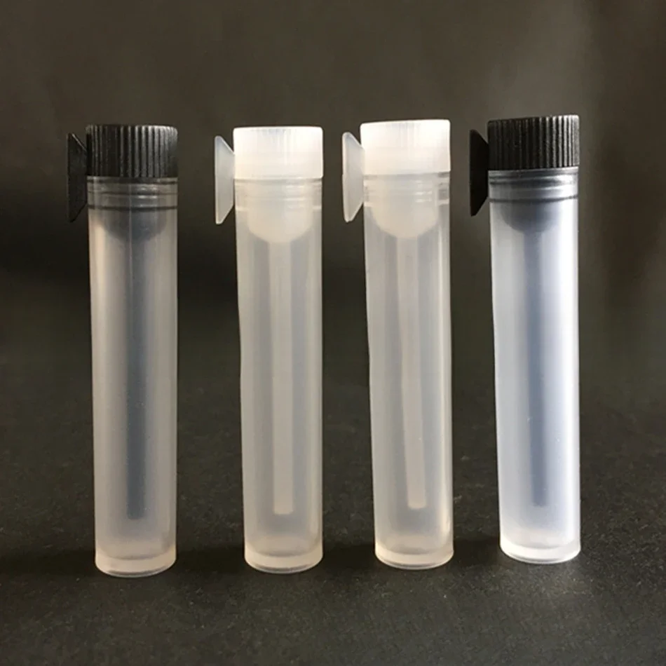 Direkt ab Werk 1ml Kunststoff-Testflasche Wimpernkleber-Teströhrchen Ätherisches Öl Aufbewahrungsfläschchen Mini-Probenflasche Stick-Typ – Detail 8