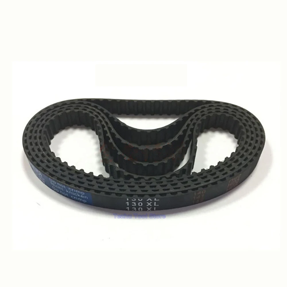 1PCS XL Type Timing Belt 42XL-158XL Black Rubber Closed Loop Synchronous Belt Width 10mm 12.7mm Transmission Parts