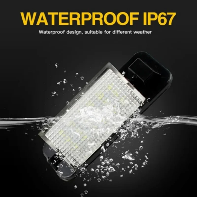 2pcs 12V White Error Free Car LED Number License Plate Lights Lamps For BMW E36 318i 318is 318ti 325i M3 1992-1998 Accessories - Image 6