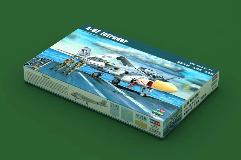 HobbyBoss 81709 1/48 Scale US A6E A-6E Intruder Attack Plane Aircraft Airplane Craft Plastic Assembly Model Building Kit