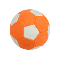 Size 5 Curve Soccer Ball Curve Lines Recreational Youth Football Orange Football Trainin Match Football Outdoor Backyard
