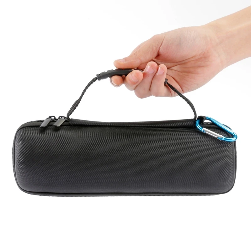 Portable Traveling Case Shells for Sound Joy Speaker Pouch Zipper Case Easy to Open Close Speaker Bags Hard Shells