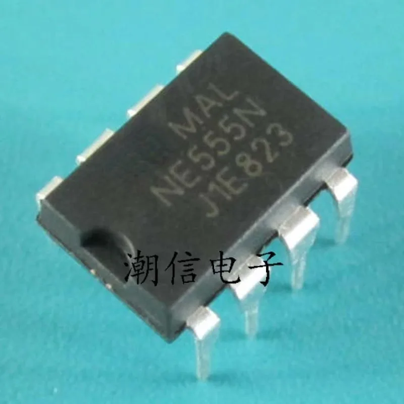 10PCS/LOT NEW ORIGINAL NE555N NE555P DIP-8 timer chip