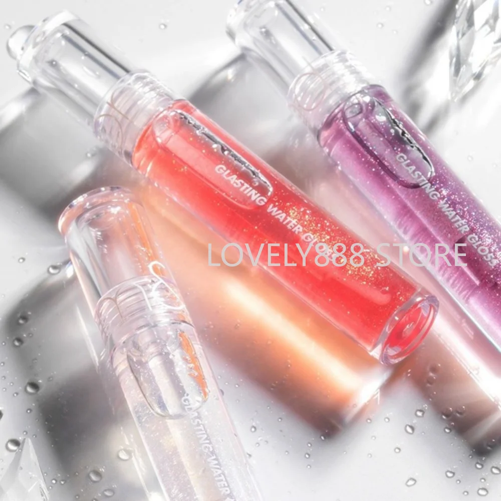 Romand Lip Gloss Glasting Water Tint Mirror Diamond Shining Lip Glaze Long-Lasting Waterproof Liquid Lipstick makeup Cosmetics