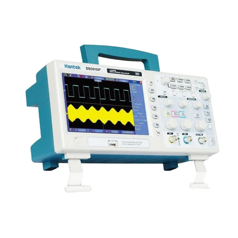 DSO5202P 200MHz Digital Storage Oscilloscope USB Dual Channel Portable Oscilloscope signal generator oscilloscope