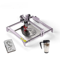 ATOMSTACK A5 PRO 40W CNC Desktop Portable Photo Wood Cutter Stainless Steel Glass Bottle Laser Engraving Machine for Cup