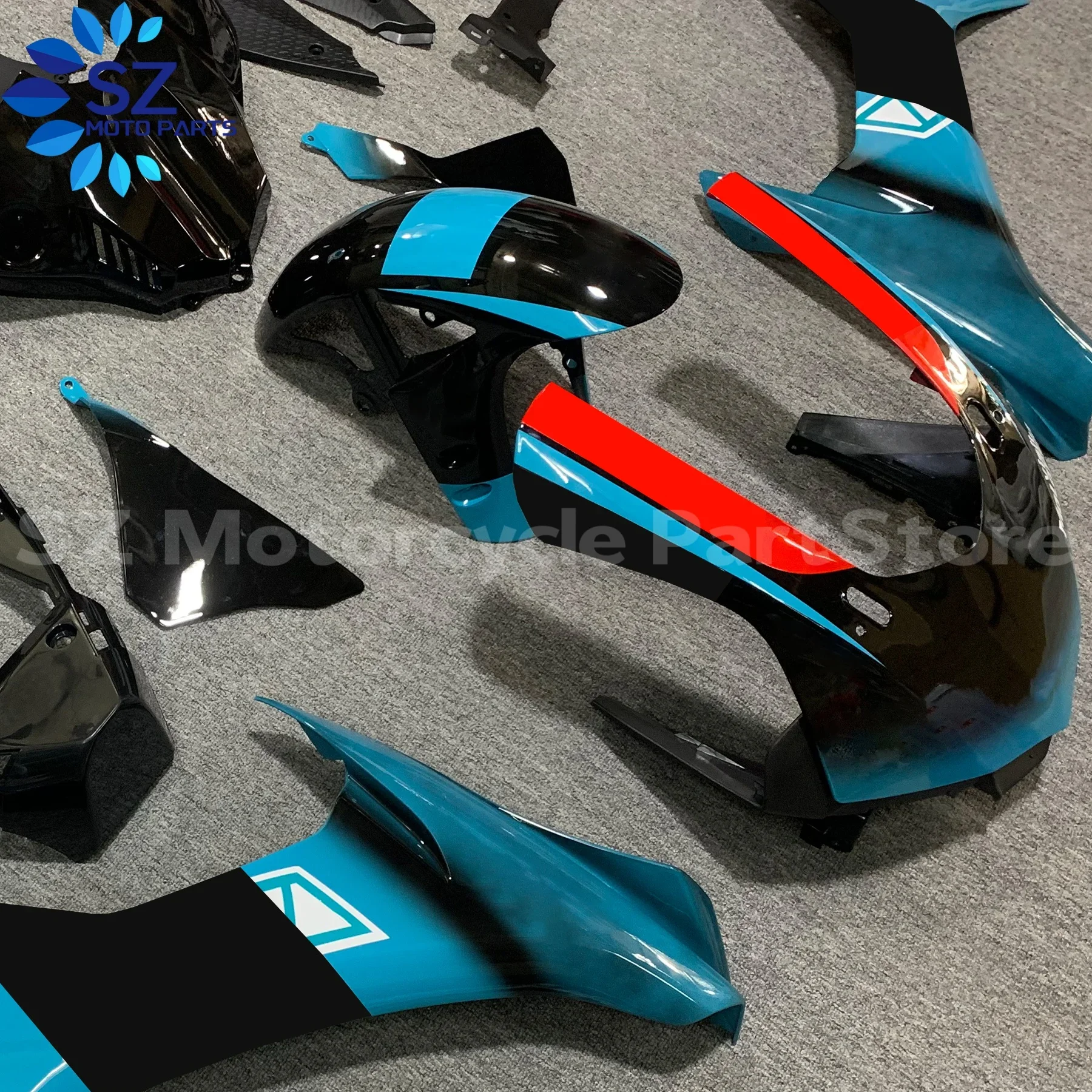 야마하 YZF1000 YZFR1 YZF-R1 2015 2016 2017 2018 2019 15 16 17 18 19 모델에 맞는 오토바이 풀 페어링 키트 차체 외장 페어링 키트