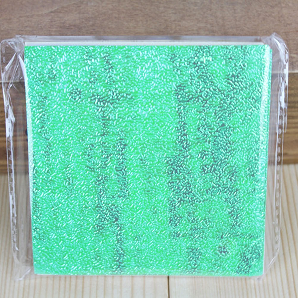 

50pcs Origami Beads Craft Paper Shining Folding Scrapbook Glitter Pearlescent DIY Handmade Decorative Project