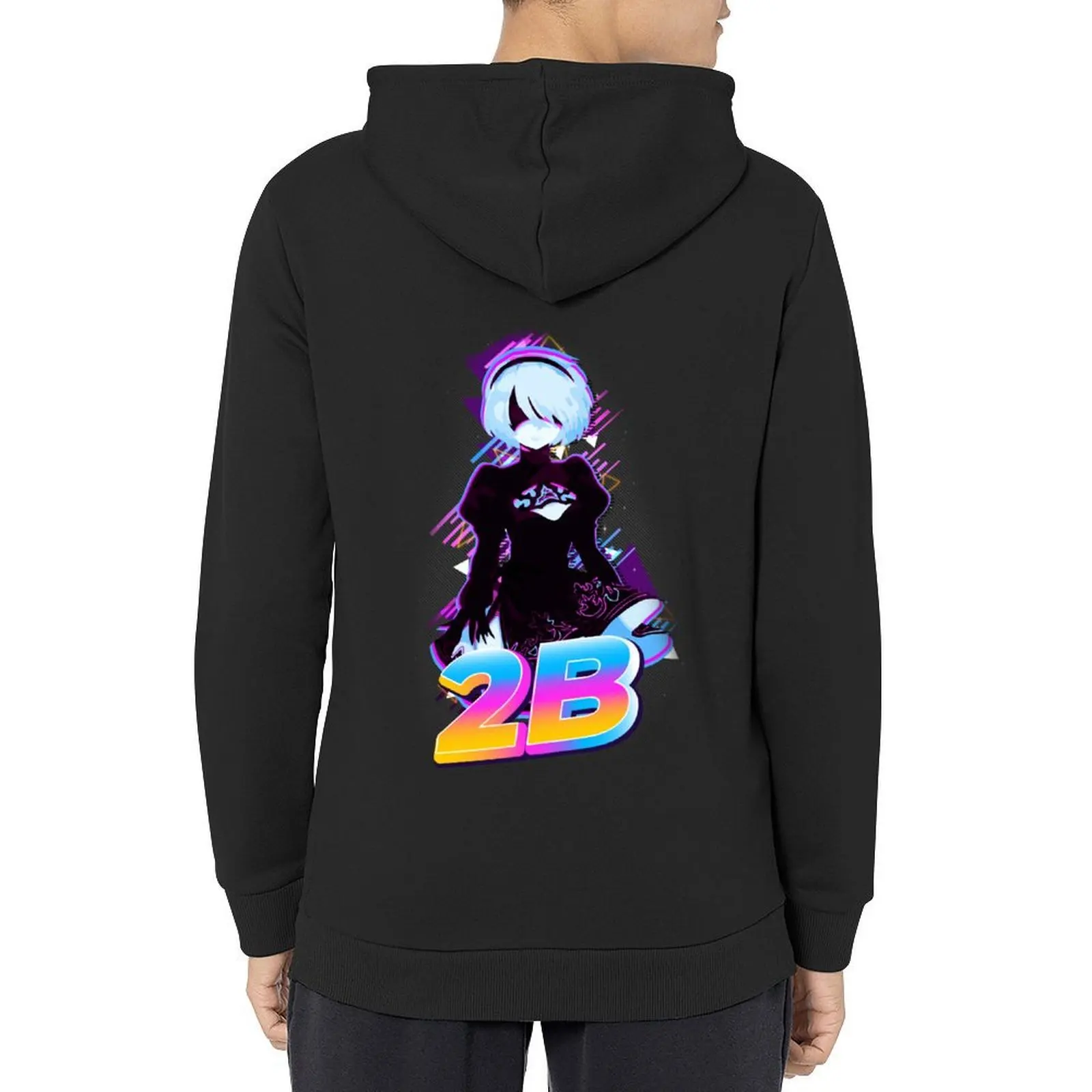 

2B | Nier Automata Hoodie autumn clothes autumn clothes for men men's clothes hoodie graphic