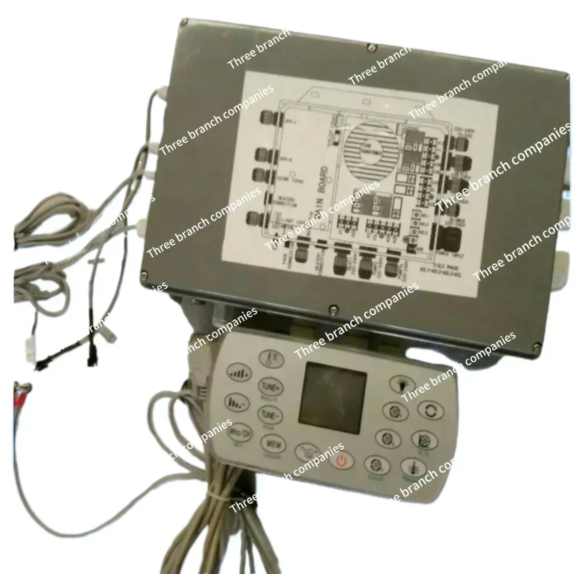 

Swimming Pool Bathtub Intelligent Control Electric Box/panel Touch Screen/constant Temperature Bubble Light Control Accessories