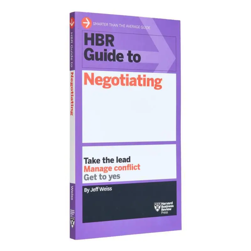 HBR Guide To Negotiating Jeff Weiss Harvard Business Review Press 9781633690769 Book