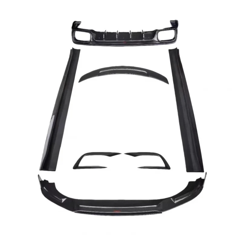 

Premium Accessories HG Car Body Kits Ghib 2014-2017 Carbon Fiber Front Rear Bumper Lip Spoiler Side Skirts Pa Durable