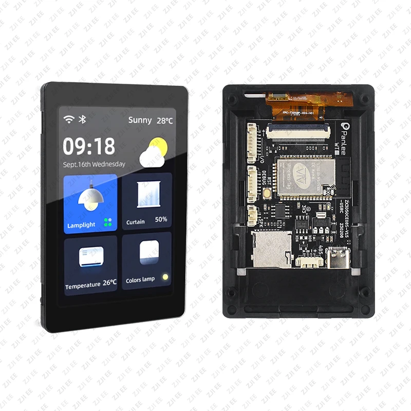 ESP32 Development Board WT32-SC01 / Plus with 3.5 Inch Touch Screen 320x480 LCD Dispaly Screen Built-In Bluetooth WiFi Module