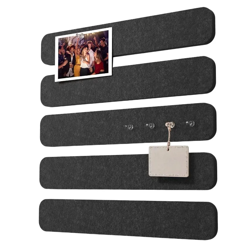 Romantic Message Board Self-Adhesive Soft Felt Bulletin Board Message Board, Blackboard Bulletin Board, Decoration Message Board