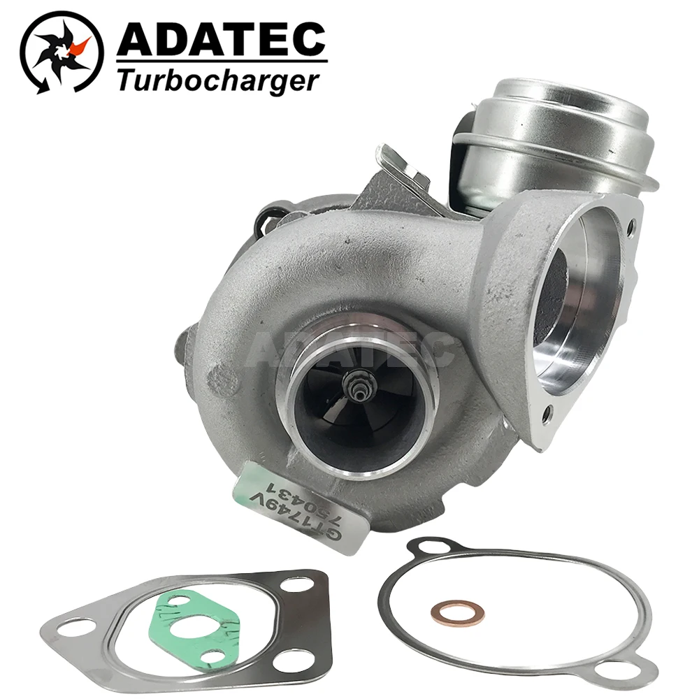 

750431-0006 GT1749V Turbine 7794140D Turbocharger for BMW 320d/ 320 td/520d 1995cc 110KW 150HP M47 D20 (204D4) 2001-2008