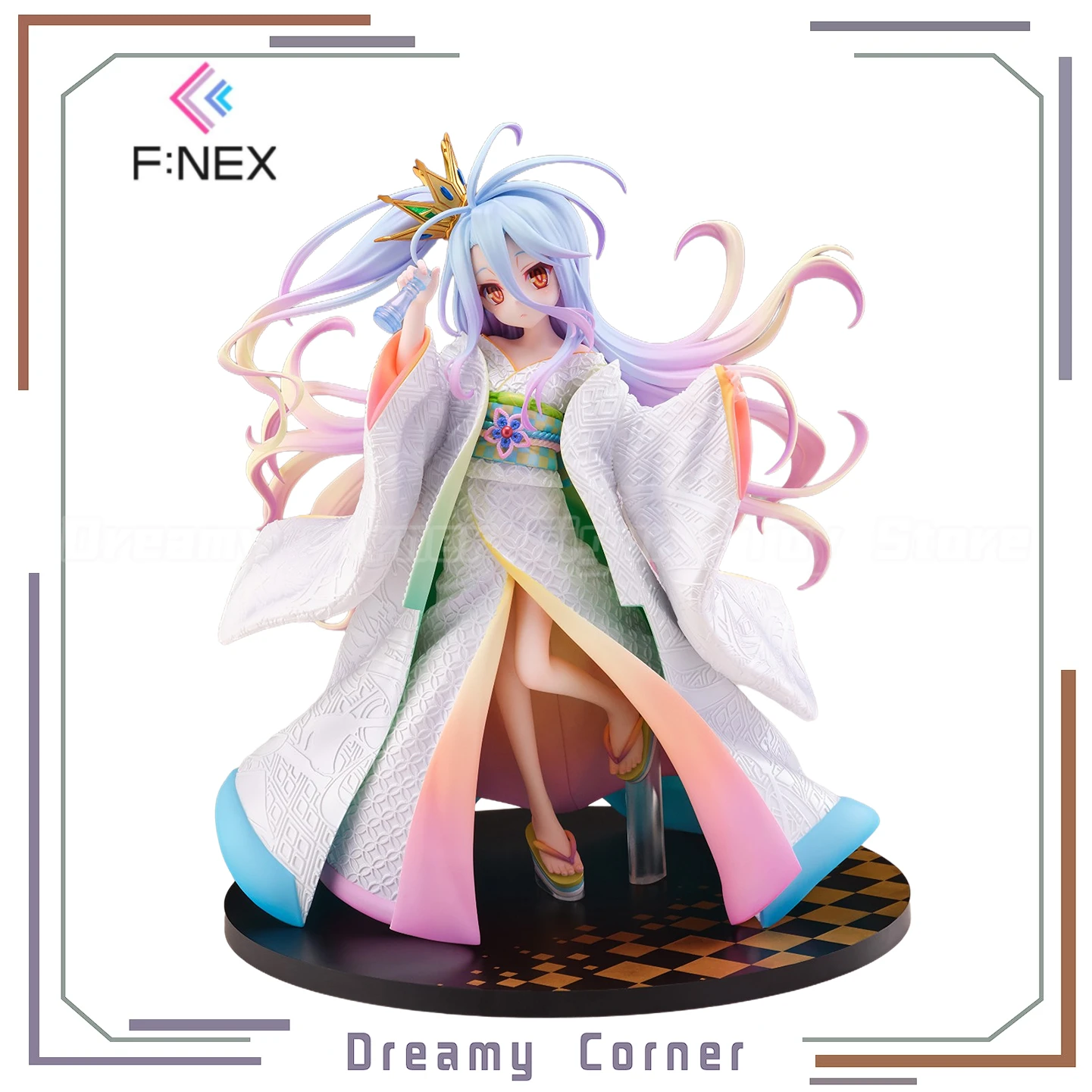 

【В наличии】Оригинальный F:NEX NO GAME NO LIFE из масштаба 1/7, фигурки, игрушки, красивые девушки, коллекция аниме, модель, украшения