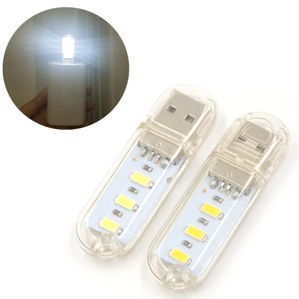 Mini USB LED Night light Camping lamp For Reading Bulb Laptops Computer